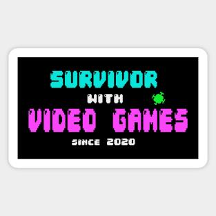 Survivor With Video Games In Quarantine Sticker